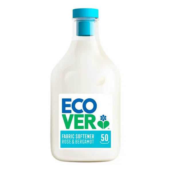 Image of Ecover Fabric Softener Conditioner Rose & Bergamot 1.5L