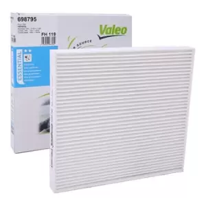 Image of VALEO Pollen filter 698795 Filter, interior air,Cabin filter TOYOTA,AVENSIS Kombi (T25),COROLLA Verso (ZER_, ZZE12_, R1_)