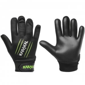 image of Karakal Team GAA Gloves Mens - Black/Slime/Gre