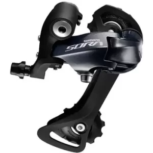 image of Shimano Sora R3000 9-Speed Road Rear Derailleur - Black