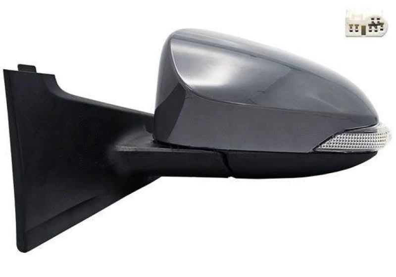 Image of ALKAR 6139259 Wing mirror Left, Electric, Convex, primed Outside Mirror (50)