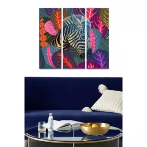 Image of MDF1262311195 Multicolor Decorative MDF Painting (3 Pieces)