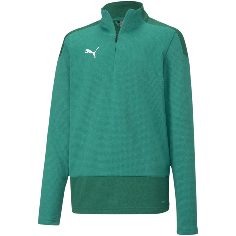 Image of Puma Teamgoal 23 Training quarter Zip Top Infants - Green Green 5 - 6 Years