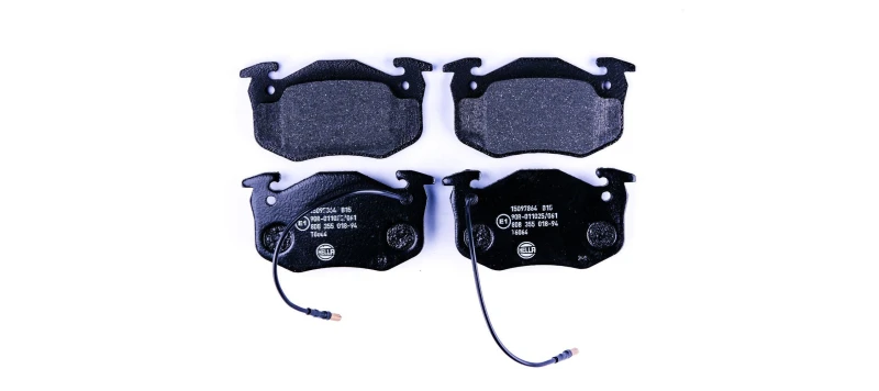 Image of HELLA Brake pad set HELLA 8DB 355 018-941