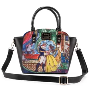 Image of Loungefly Disney Princess Castle Series Belle Cross Body Bag