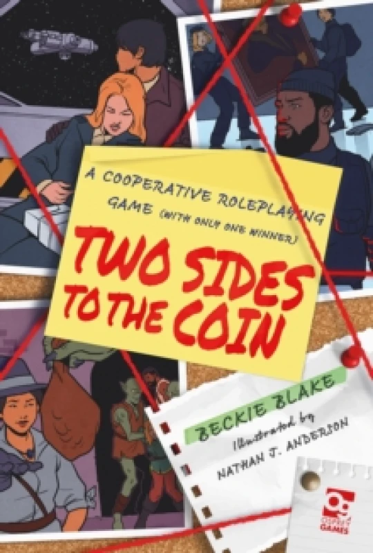 Image of Two Sides to the Coin : A Cooperative Roleplaying Game (With Only One Winner) Hardback