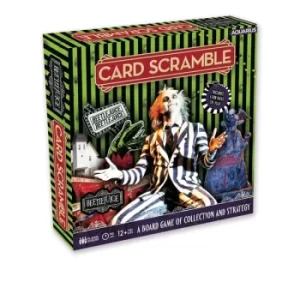 Image of Beetlejuice Board Game Card Scramble *English Version*