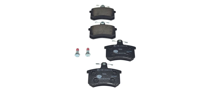 Image of HELLA Brake pad set HELLA 8DB 355 017-951
