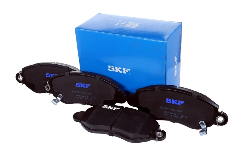 Image of SKF VKBP 80489 A Brake pad set with acoustic wear warning Brake Pad Set,disc brake (402)