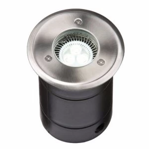 Image of KnightsBridge IP67 Stainless Steel Large Wall Walk and Drive Over Ground Light