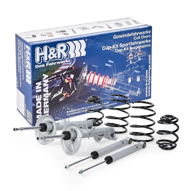 Image of Suspension kit, coil springs / shock absorbers H&R 31021-1
