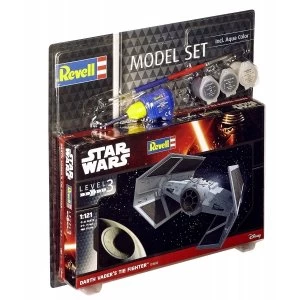 Image of Darth Vader's TIE Fighter (Star Wars) Revell Model Set