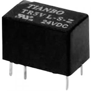 image of PCB relays 12 Vdc 2 A 1 change over Tianbo Electronics