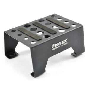 image of Fastrax Universal Aluminium Car Stand Black