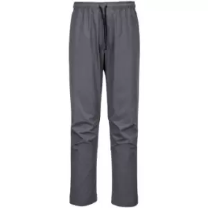 Image of Portwest C073 - Slate Grey Sz L MeshAir Pro Chef Trouser Kitchen Staff - Slate Grey