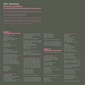 Image of Eric Chenaux - Slowly Paradise Vinyl