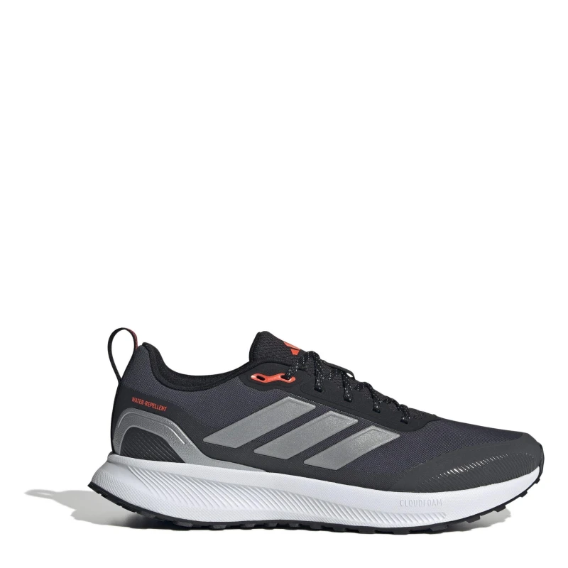 Image of adidas Runfalcon 5 TR Running Shoes mens Black/Silver male 9 (43.3)