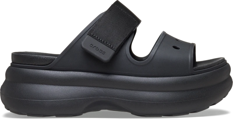Image of Crocs Women Soho Two Strap Sandals Black 3