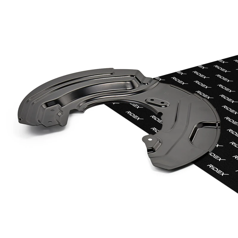 Image of RIDEX 1330S0500 Brake Disc Back Plate Front Axle Left Splash Panel,brake disc (1330)