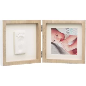 Image of Baby Art Square Frame baby imprint kit Wooden 1 pc