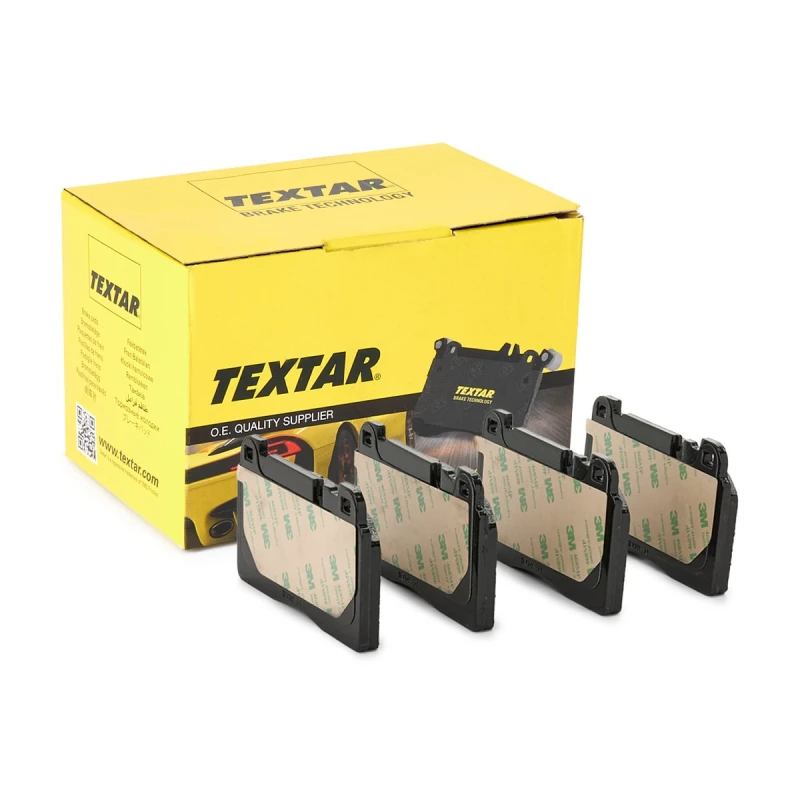 Image of TEXTAR 2564305 Brake pad set prepared for wear warning indicator Brake Pad Set,disc brake (402)