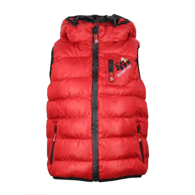 Image of Peak Mountain Children's sleeveless ski jacket Peak Mountain Ecarti Rouge Male 6 ans ECARTI/3-8/YL/A-ROUGE
