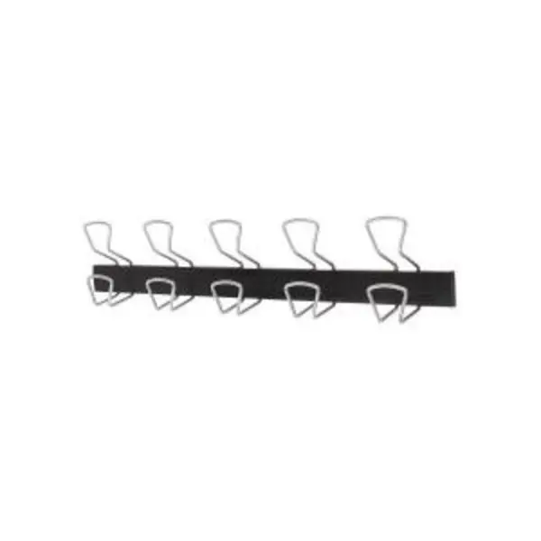 Image of Alba Alba PMPRO5M home storage hook Indoor Universal hook Black Silver PMPRO5M