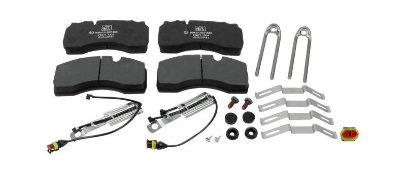 Image of DT Spare Parts 5.92121 Brake pad set Rear Axle Brake Pad Set,disc brake (402)