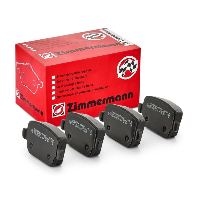 Image of ZIMMERMANN 24537.160.1 Brake pad set Rear Axle, Photo corresponds to scope of supply Brake Pad Set,disc brake (402)