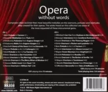 Image of Opera Without Words: The Most Famous Overtures, Preludes and Interludes From...