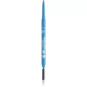 image of Rimmel Kind & Free Eyebrow Pencil with Brush Shade 003 Warm Brown 0,09 g