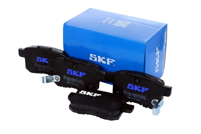 Image of SKF VKBP 90613 A Brake pad set with acoustic wear warning Brake Pad Set,disc brake (402)