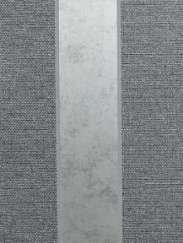 Image of Arthouse Calico Stripe Gunmetal Grey Wallpaper
