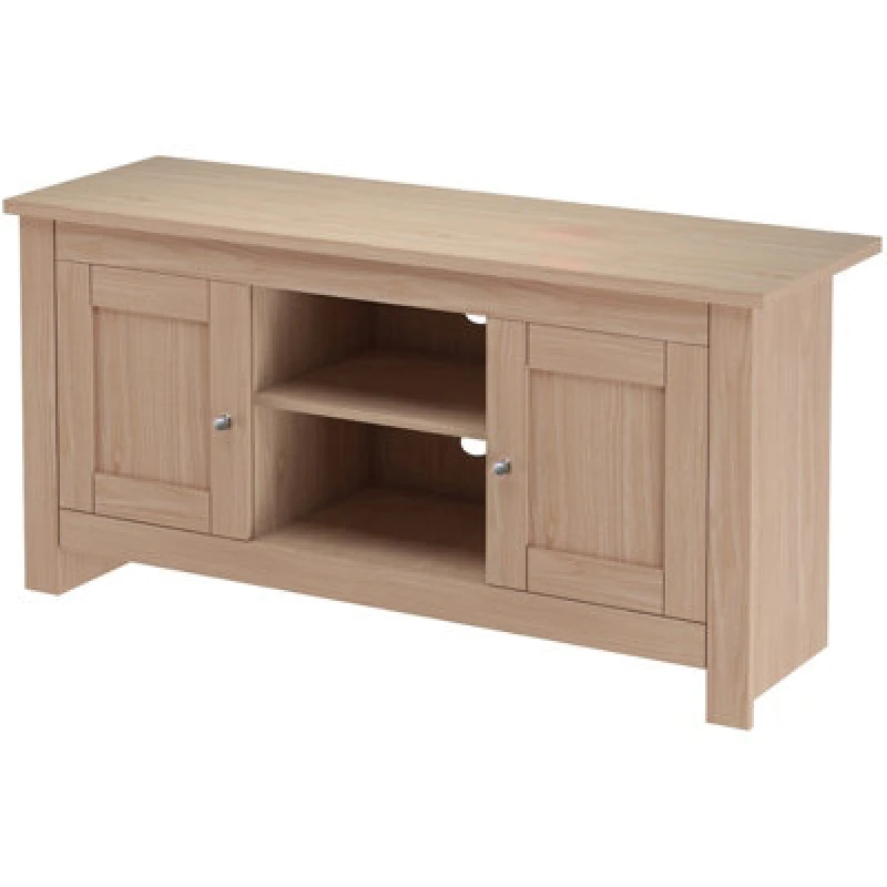Image of Dorel Home Loft24 Emerald TV Stand With 2 Doors In Oak