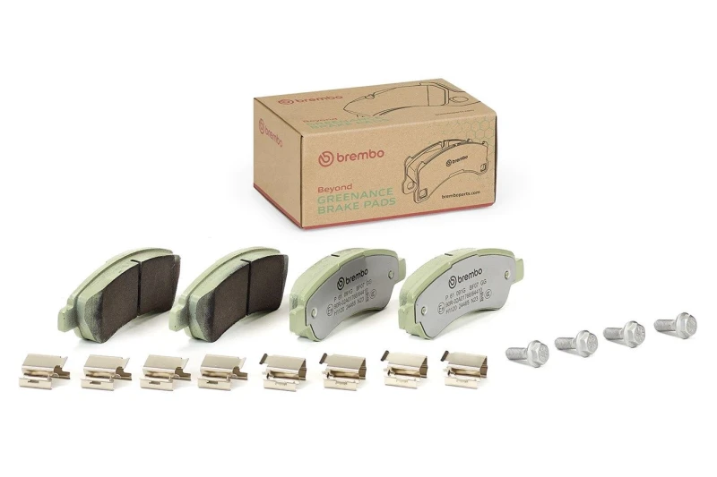 Image of BREMBO Brake pad set BREMBO P 61 091G