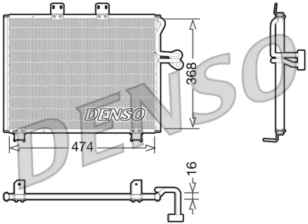 Image of Denso DCN06013 Condenser