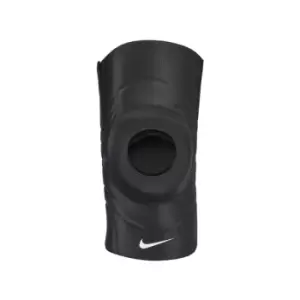 image of Nike Pro Open Patella Knee Sleeve 3 Black White Medium