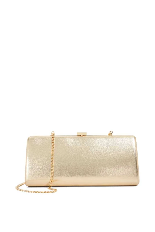 Image of Dune London Womens 'Belinda' Clutch in Metallics Metallics Female One Size