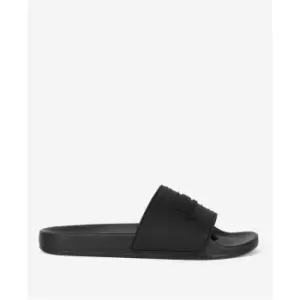 Image of Barbour International Logo Sliders - Black