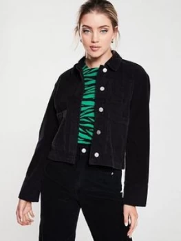 Image of Whistles Utility Cord Jacket - Black