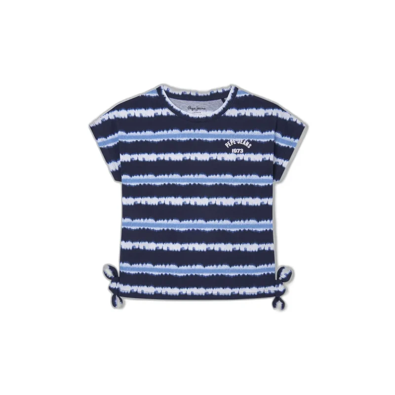 Image of Pepe Jeans Girl's T-Shirt Pepe Jeans Petronille Bleu Female 10 ans