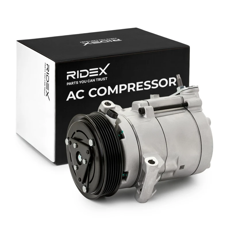 Image of Air conditioning compressor RIDEX 447K0327
