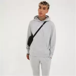 image of Nicce Centre Logo Hoodie - Grey