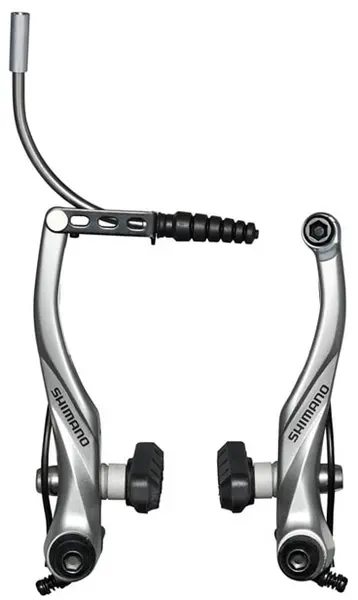 Image of Shimano Alivio BR-T4000 V-brakes REAR Silver - Cycles UK