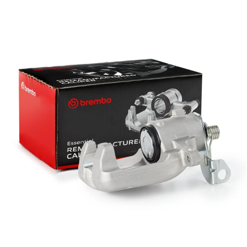 Image of BREMBO F 59 195 Brake caliper ESSENTIAL LINE Rear Axle Right Aluminium Brake Caliper (78)