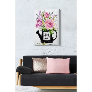 Image of Kanvas Tablo (50 x 70) - 219 Multicolor Decorative Canvas Painting