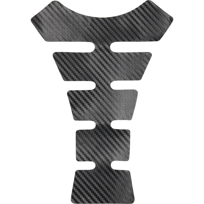 Image of Oxford Spine Motorcycle Tank Protector Embossed Carbon Embossed Carbon