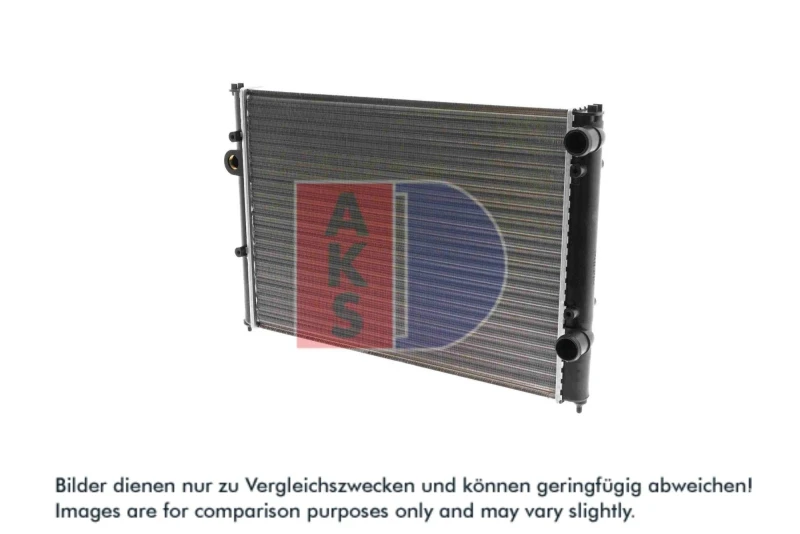 Image of AKS DASIS 041900N Engine radiator Mechanically jointed cooling fins Radiator,engine cooling (470)