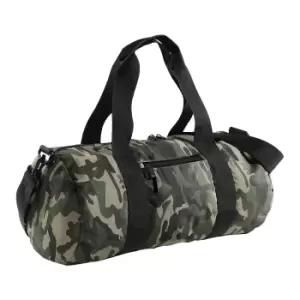 Image of Bagbase Camouflage Barrel / Duffle Bag (20 Litres) (One Size) (Jungle Camo)