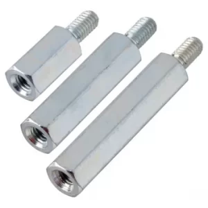 Image of PB Fastener S45530X45 Zinc Plated Steel M/F Spacers M3 x 45mm Pack...